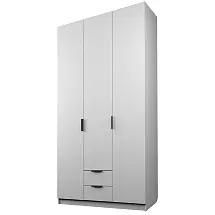 Шкаф ЭКОН распашной 3-х дверный с 2-мя ящиками